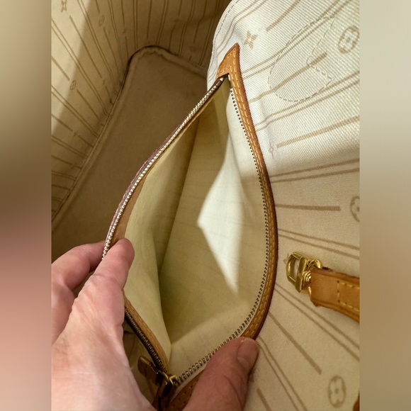 💯 Authentic Neverfull MM Damier Azur - Picture 4 of 9